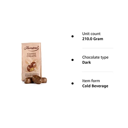 Thorntons Bag of Coffee Cream Chocolates (2 Pack), 105gms