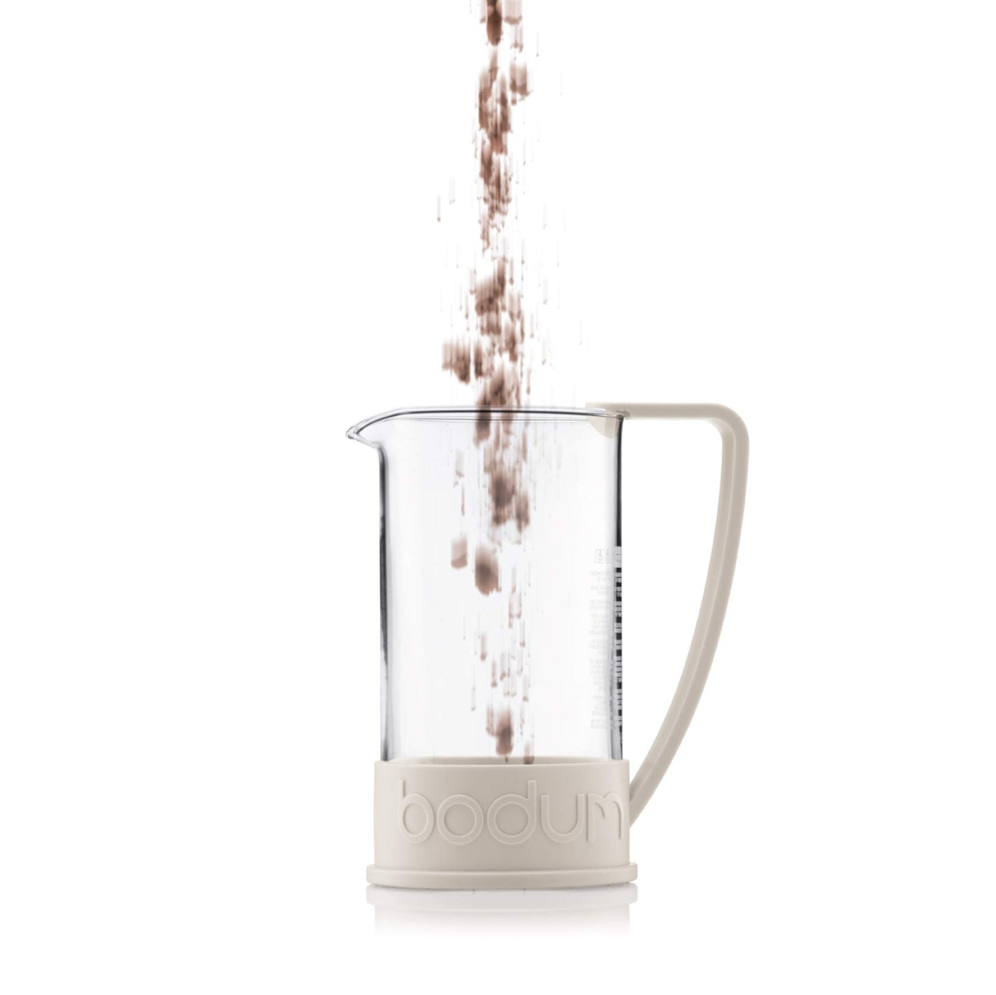 BODUM Brazil 3 Cup French Press Coffee Maker, Off White, 0.35 l, 12 oz