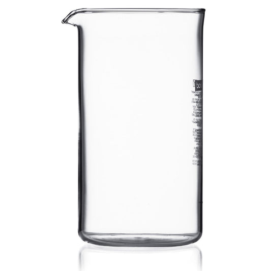 Bodum 1508 Replacement Glass, 8 Cups, 1.0 L, 34 oz, Diameter 9.6 cm, H 18 cm