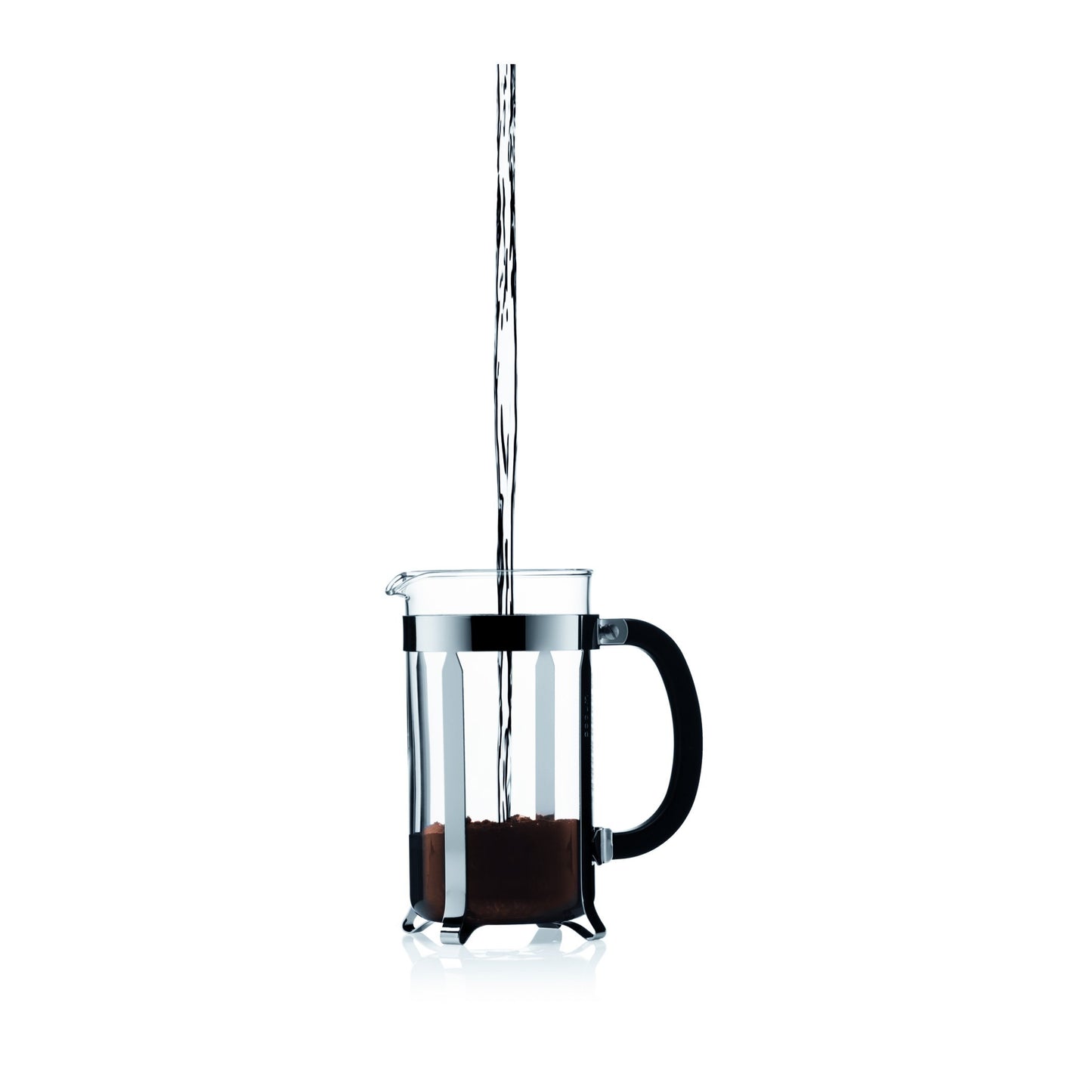 BODUM Chambord 3 Cup French Press Coffee Maker, Chrome, 0.35 l, 12 oz