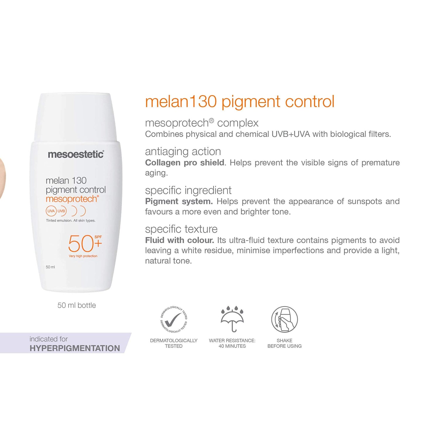 Mesoestetic Mesoprotech Melan 130 + Pigment Control