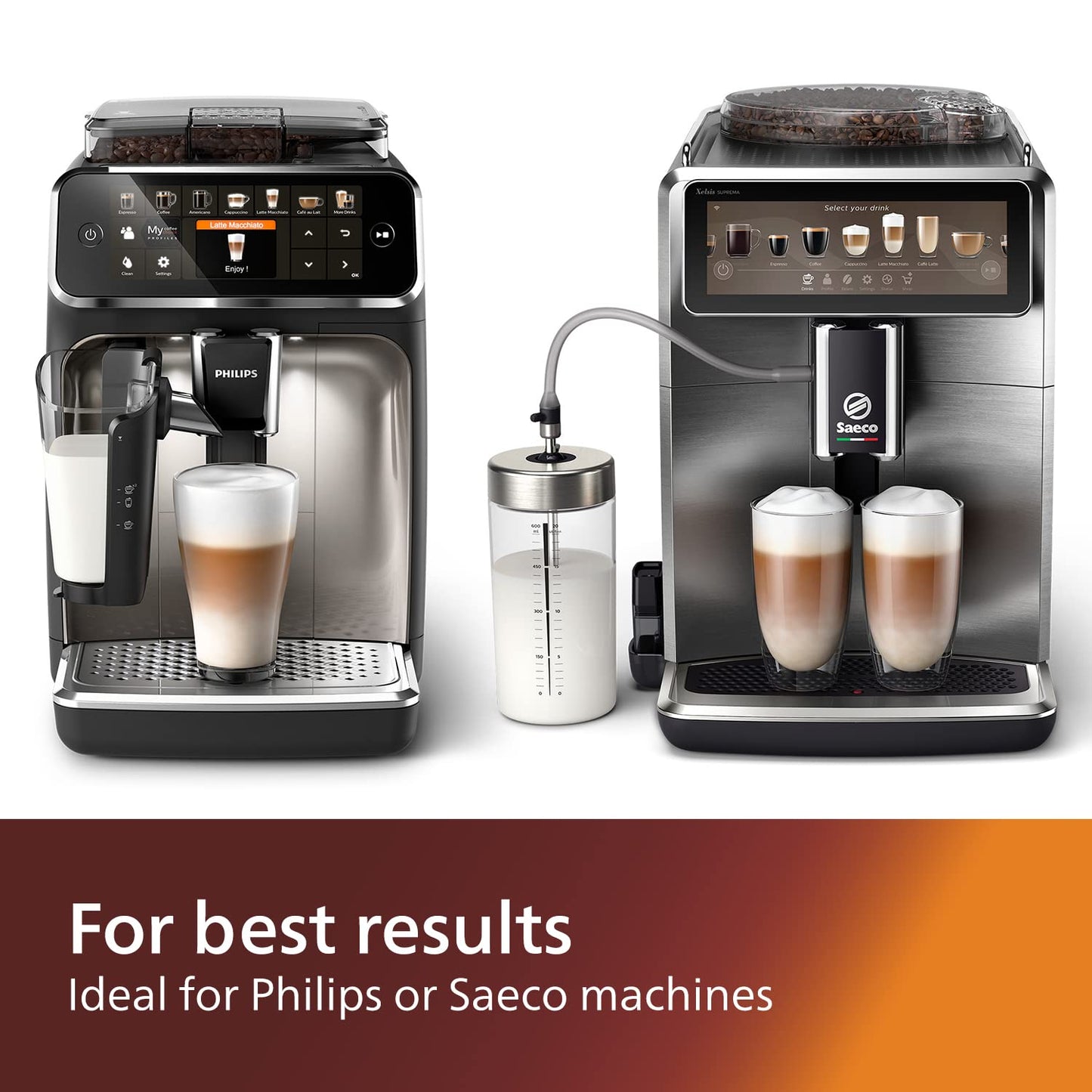 Philips Original Espresso Machine Descaler - Decalcify Espresso Makers, Prolong Machine Lifetime (CA6700/10)