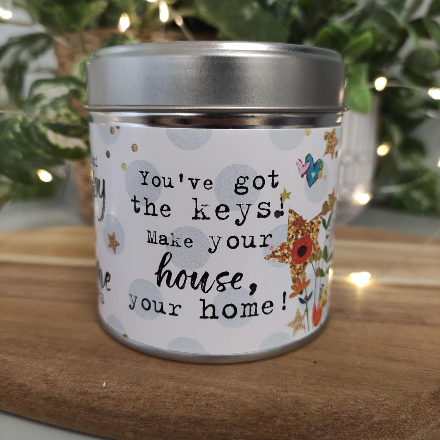 Best Kept Secrets Happy New Home Tin Candle