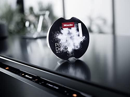 Miele Genuine Accessories - PowerDisk Set - Dishwasher Cleaner with AutoDos - Set of 6 (11841220), Powder