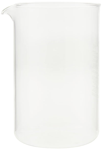 Bodum 1512-10 12 Cup Coffee Press Beaker, Glass - Transparent, 1.5L