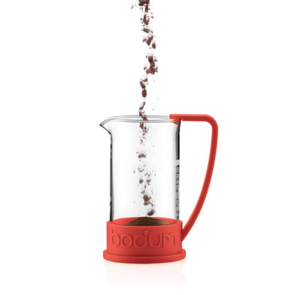 Bodum Brazil Coffee Press, 1 Litre, 8 Cup - Red