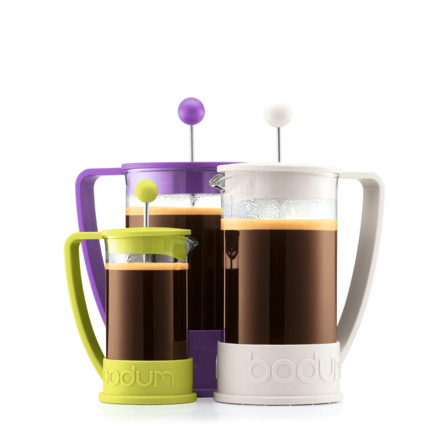 BODUM Brazil 3 Cup French Press Coffee Maker, Off White, 0.35 l, 12 oz