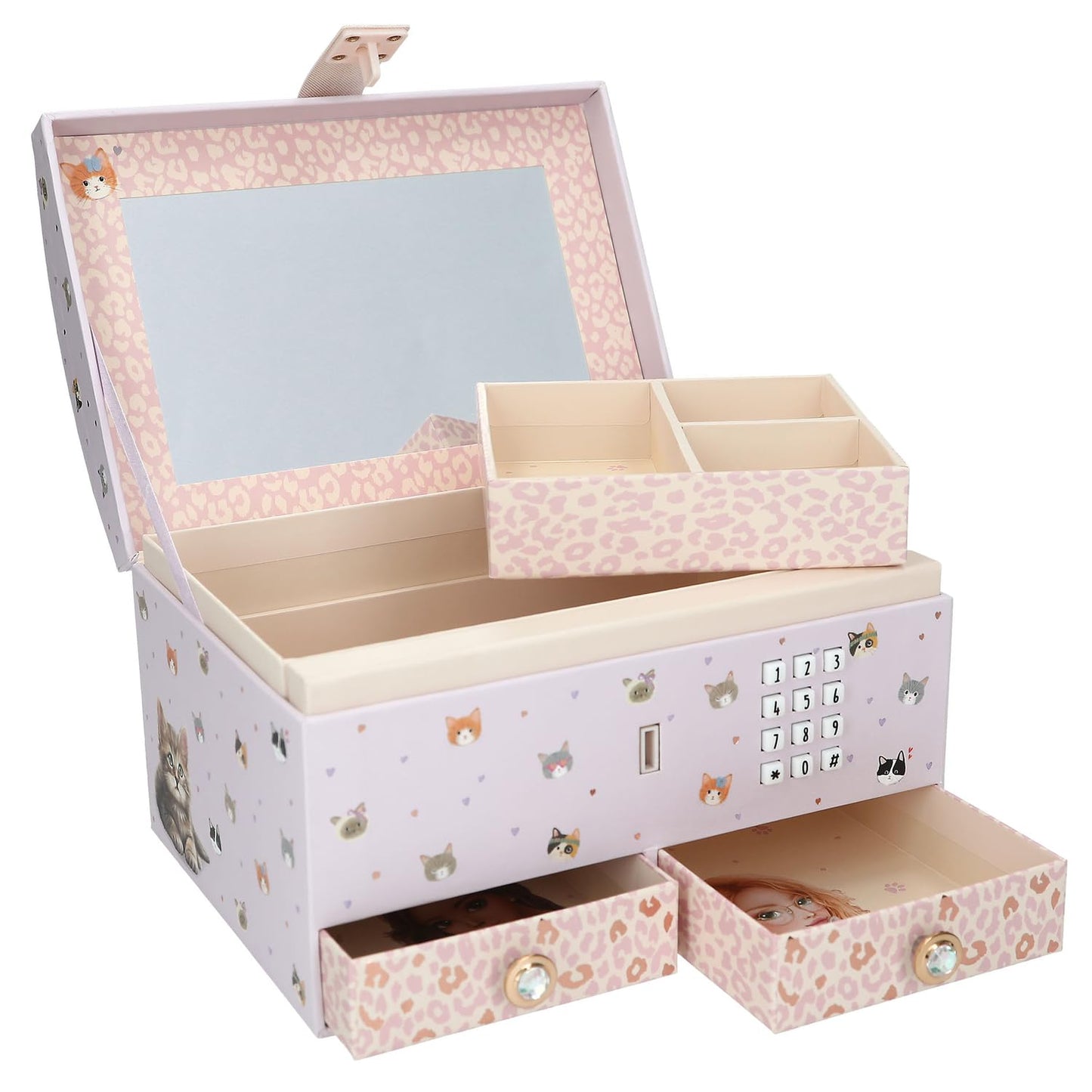 Depesche Top Model Pawsome Big Jewellery Box Code And Sound