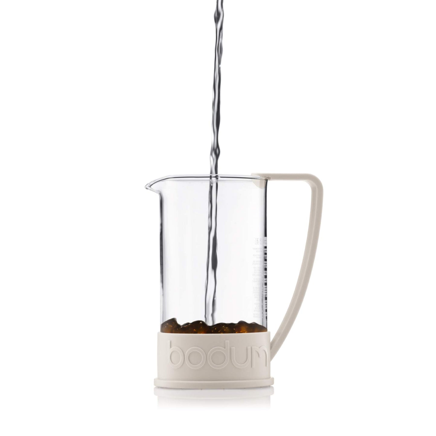 BODUM Brazil 3 Cup French Press Coffee Maker, Off White, 0.35 l, 12 oz