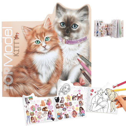 Depesche TOPModel Kitty Colouring Book