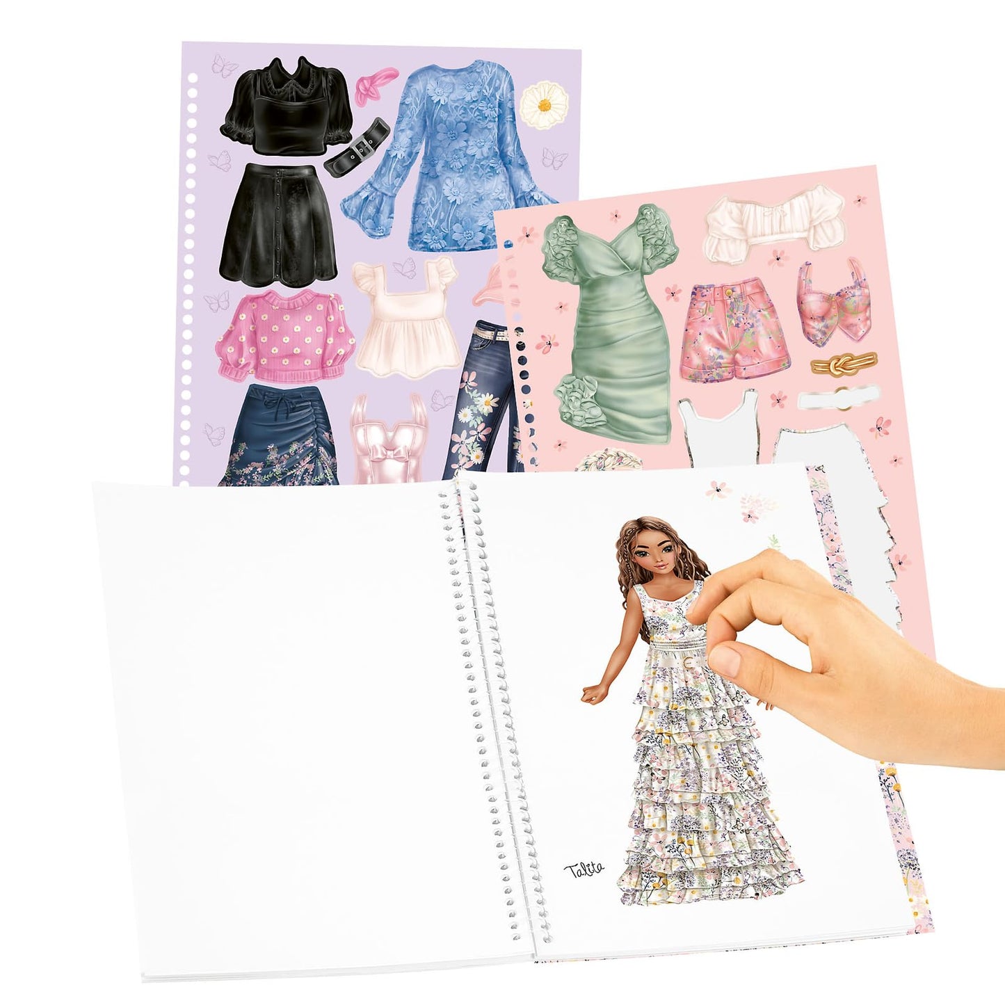 Depesche 13833 TOP Model Dress Me Up Big Summer Feeling Stickerbook