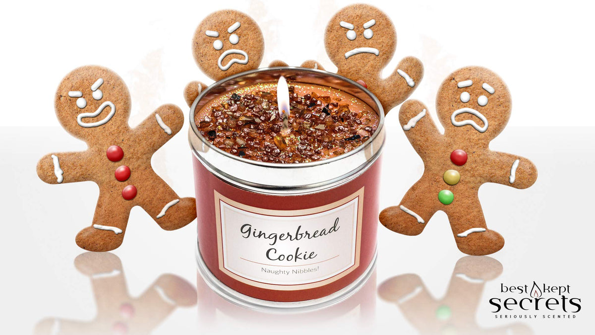 Best Kept Secrets Gingerbread Cookie Seriously Scented Candle in a tin - 50 hours burning time