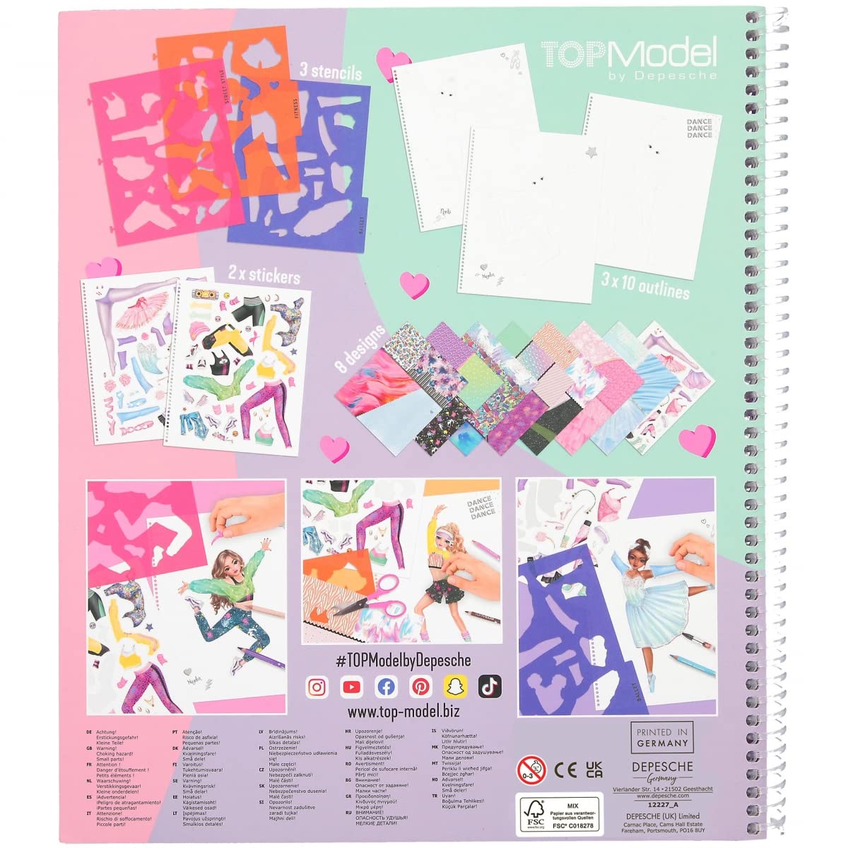Depesche TOPModel - Dance Designbook (412227)
