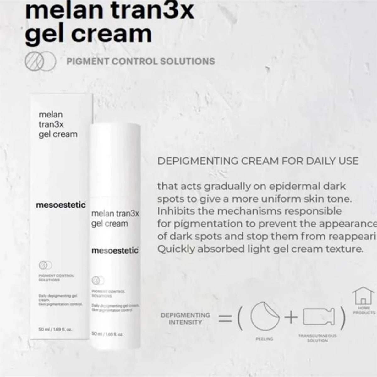 MELAN TRAN3X Daily Depigmenting Gel Cream
