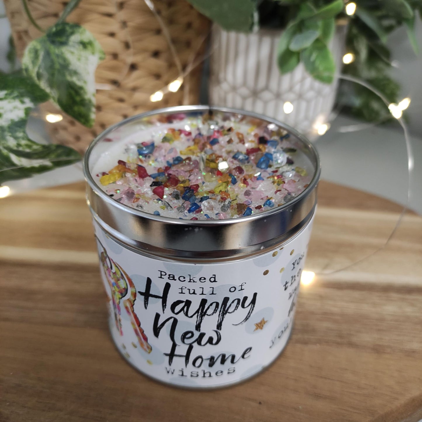 Best Kept Secrets Happy New Home Tin Candle