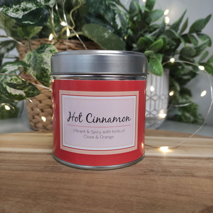 Best Kept Secrets Long Burning Candle Tin Hot Cinnamon