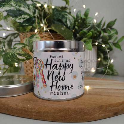 Best Kept Secrets Happy New Home Tin Candle